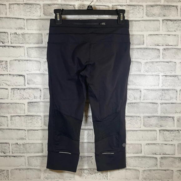 Athleta Capri Leggings Black Size Petite XS - Picture 2 of 3
